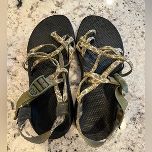 Women’s Green Strap Chacos